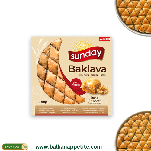 Fresh Baklava in Pan 1500g ( 52.9oz)
