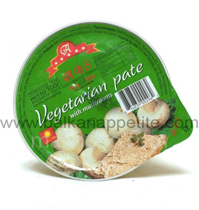 Aneta Vegetarian Pate With Mushrooms 100g ( 3.53 oz)