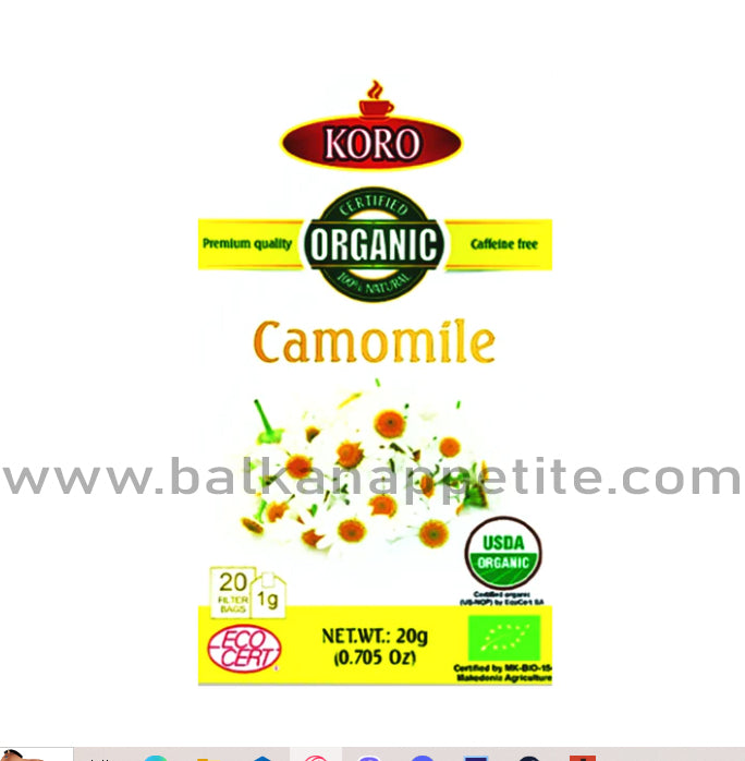 Chamomile Tea Organic (Koro) 20g ( 0.705 oz)