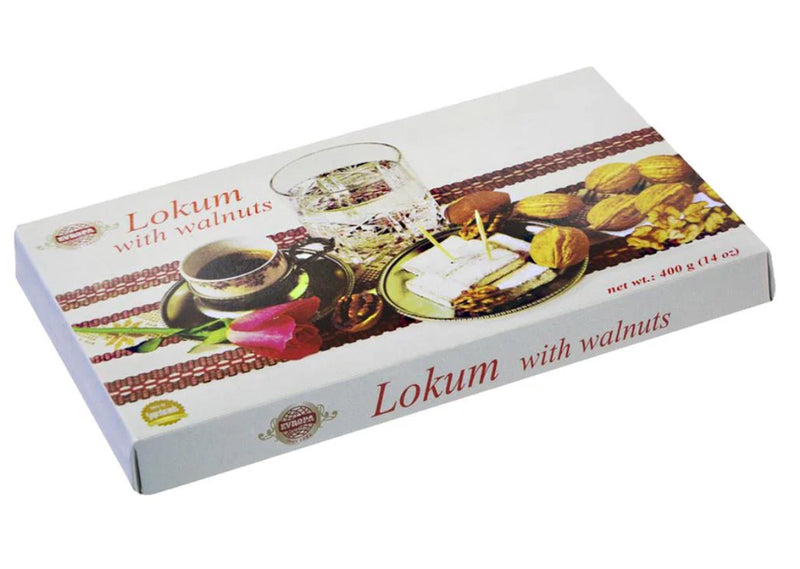 Evropa Lokum With Walnut 400G (14.1 oz)