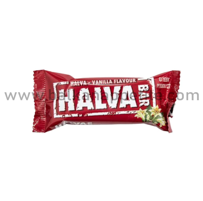 Haitoglou Vanilla Halva Snack Bars 40g bar