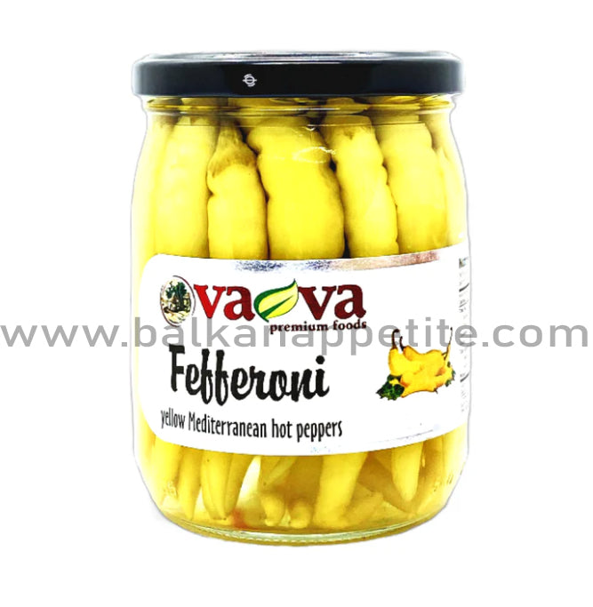 Hot yellow fefferoni  (Va-Va) 960g ( 33.9 oz)