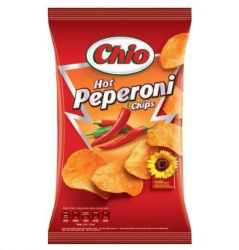 Chio Chips Hot (Peperoni) 140g (4.94oz)