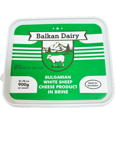 Bulgarian Sheep’s Cheese 900gr (31.74oz) (Balkan Dairy)