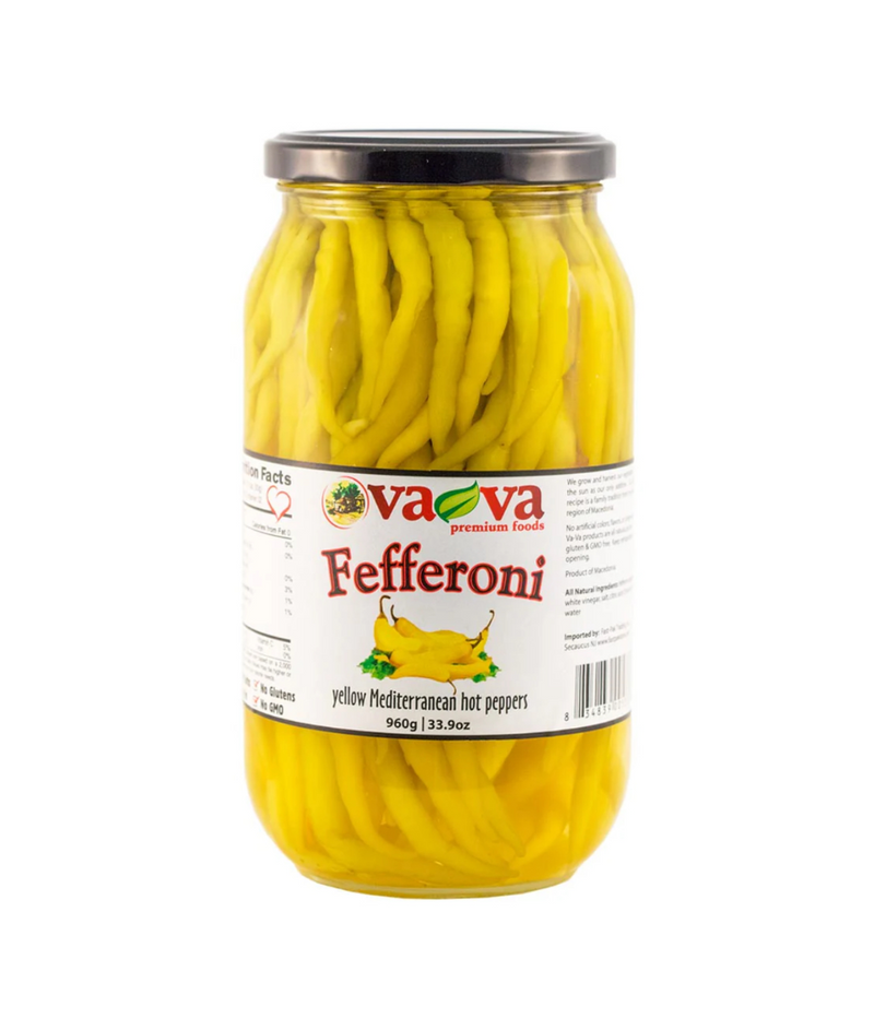 Hot yellow fefferoni  (Va-Va) 960g ( 33.9 oz)