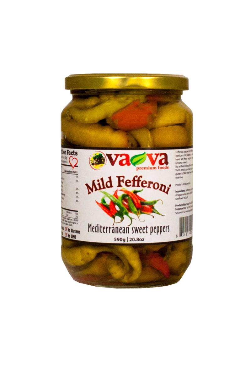 Mild fefferoni  (Va-Va) 590g (20.8oz)