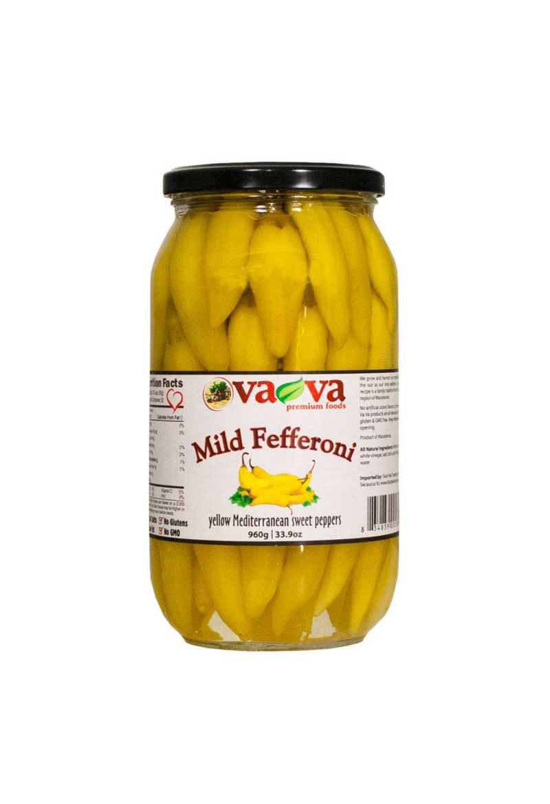 Mild yellow fefferoni  (Va-Va) 960g ( 33.9 oz)