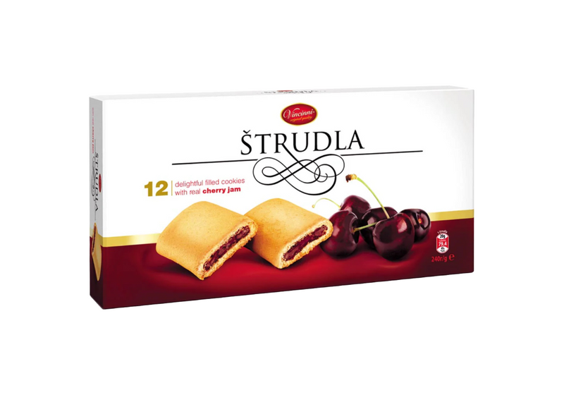 Vincinni Strudel Wild Cherry 240G Box