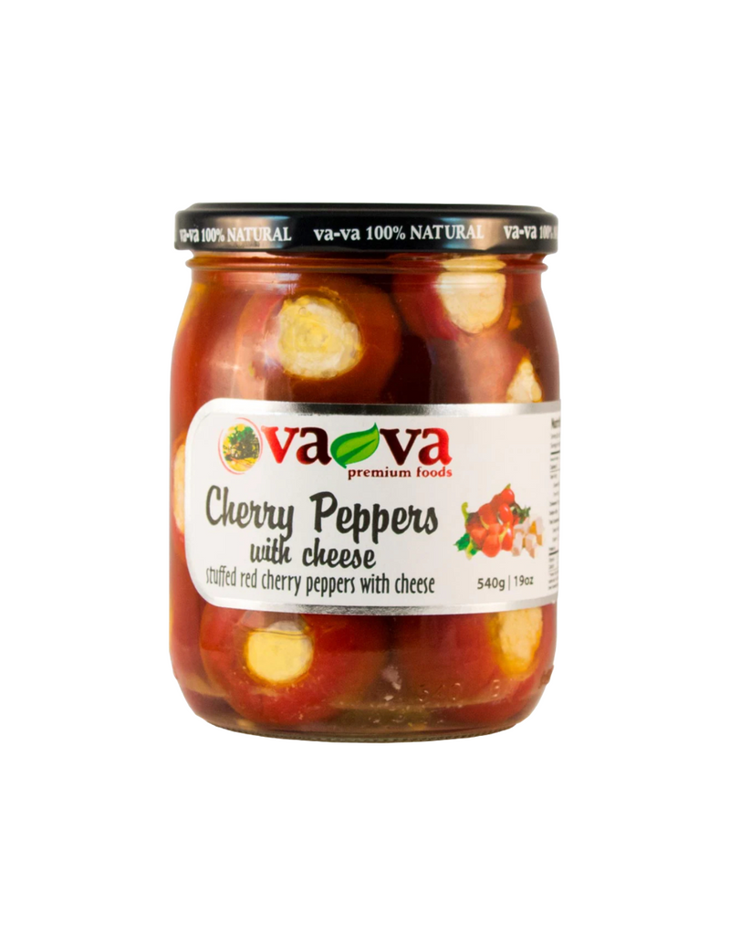 Red Cherry Peppers w/ Cheese  (Va-Va) 550g(19.4oz)