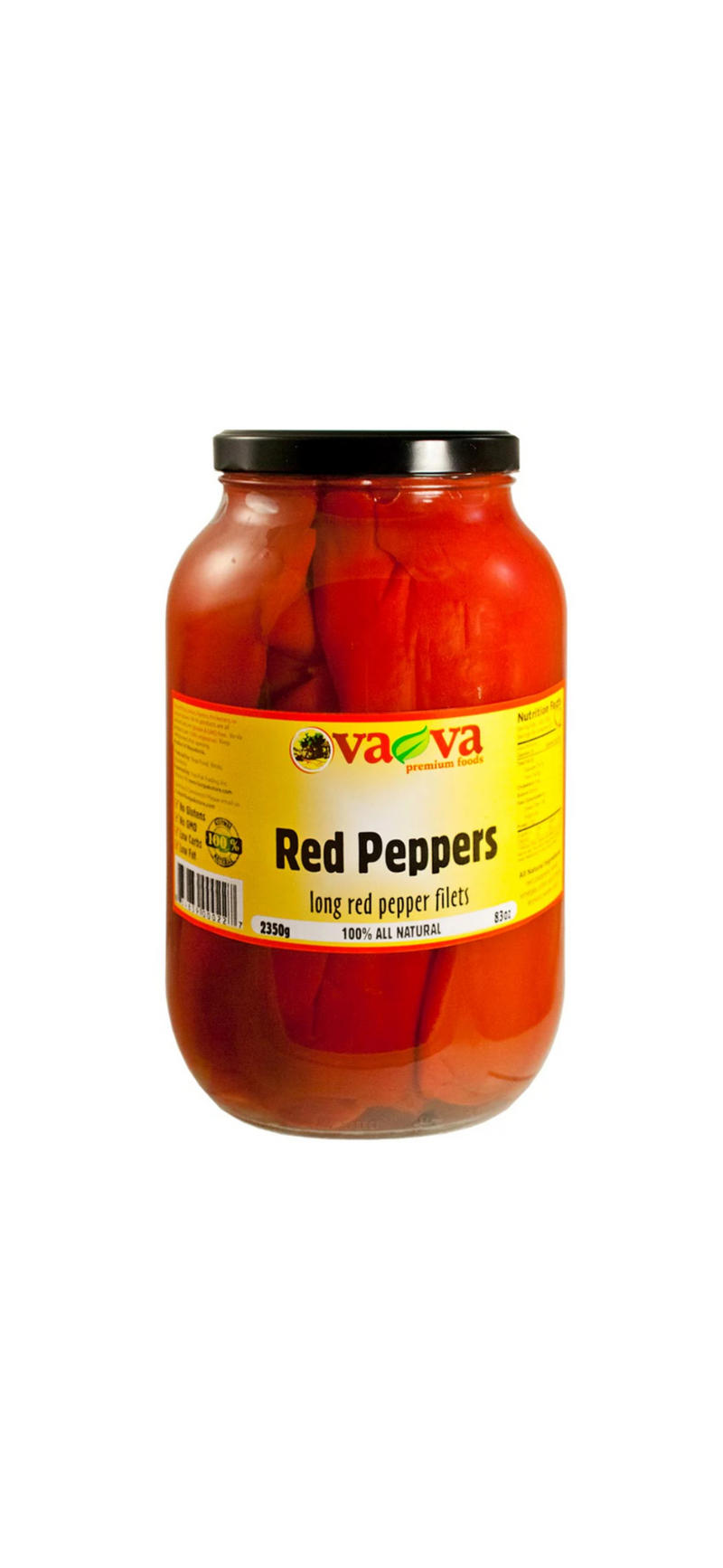 Red Pepper Filets (Va-Va)  2.350g (83 oz)