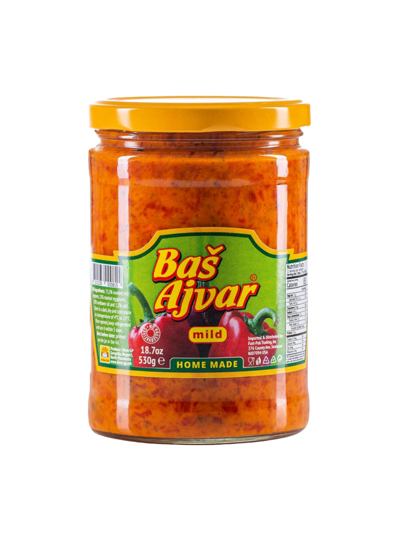 Bas Ajvar Mild 530g (18.7 oz)