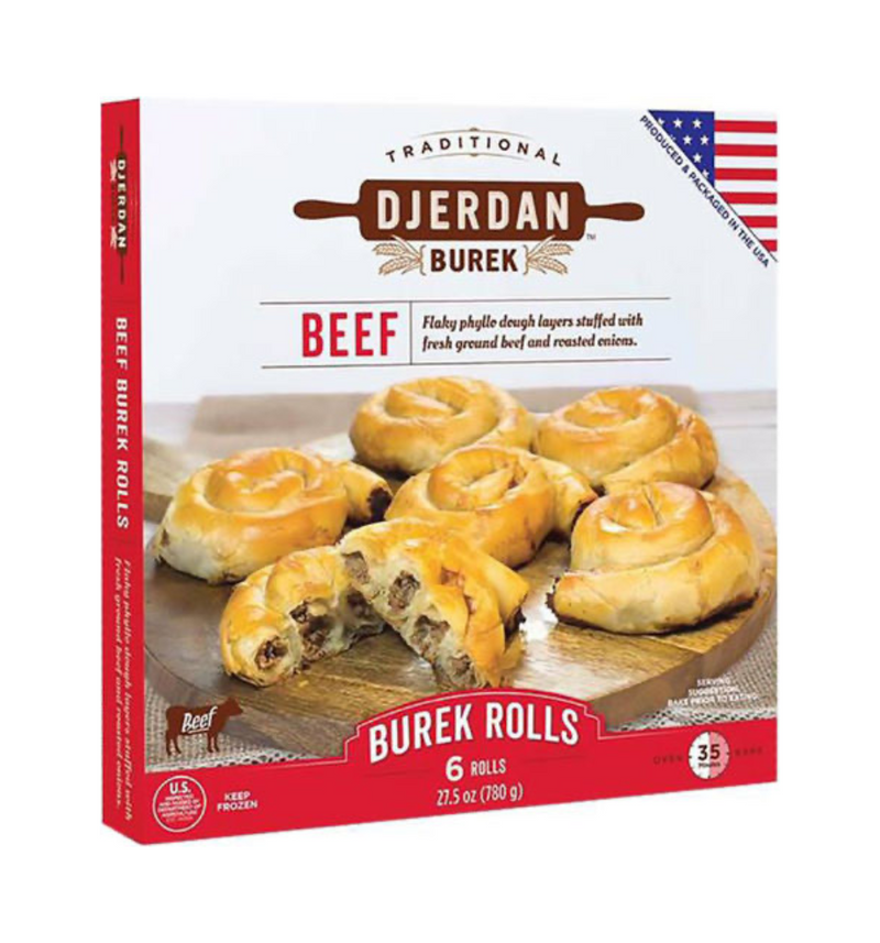 Djerdan Burek Beef Rolls 780g (27.51oz)