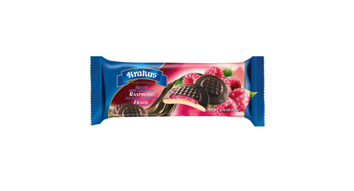 Krakus Raspberry Biscuits 135g ( 47.76oz) – Balkan Appetite