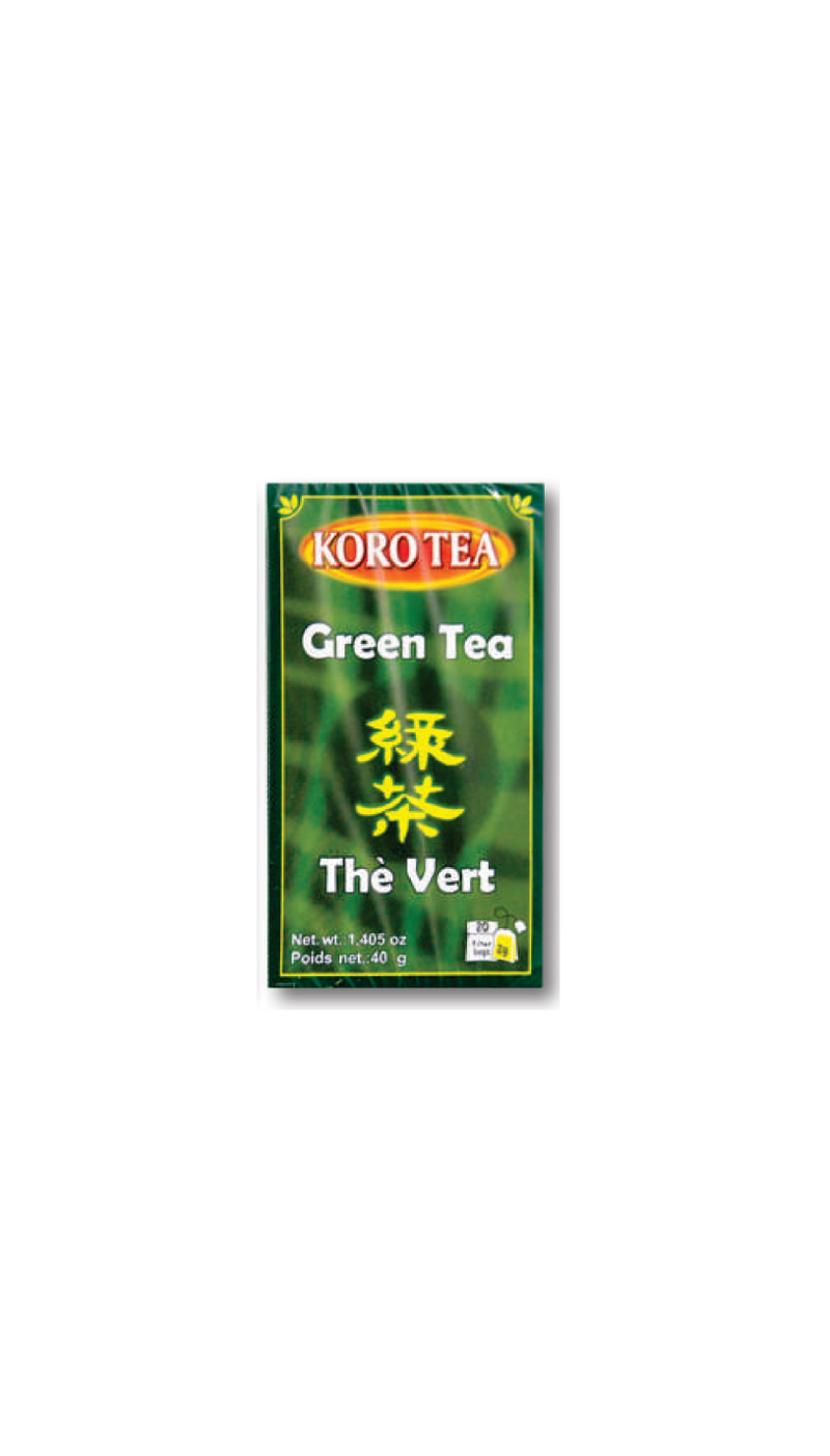 Green Tea (Koro) 40g (12 Pack)