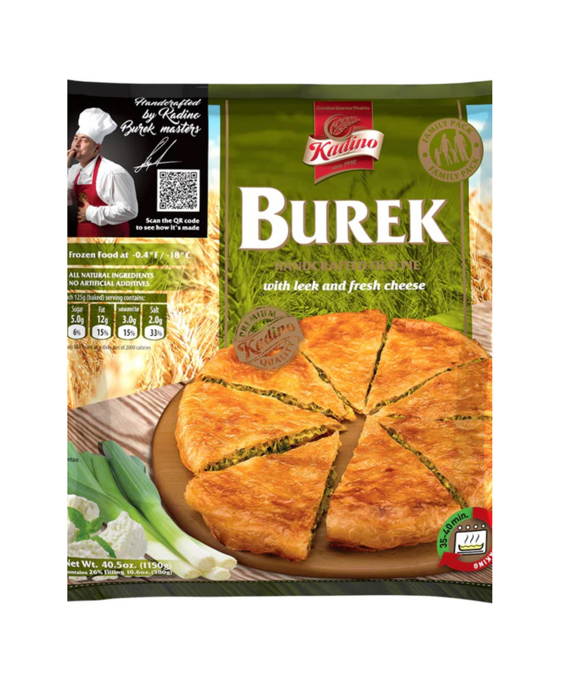 Kadino Hand Made Burek Pie w/ Cheese & Leek 1150g (40.57oz)