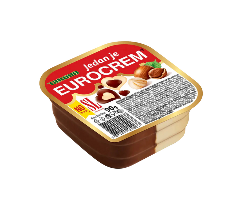 Swisslion Takovo Eurocrem Hazelnut Spread 100g tray