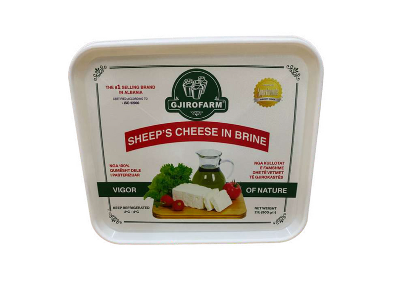 Gjirofarm Sheep Feta Cheese 900GR