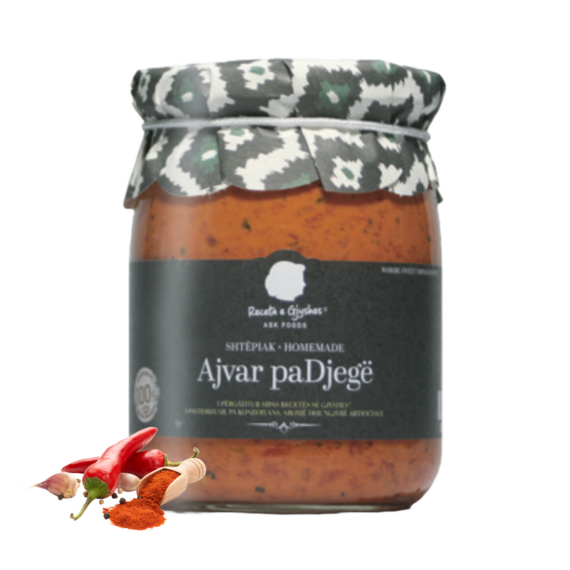 ASK Receta e Gjyshes Homemade Mild Ajvar 550g (19.4 oz)