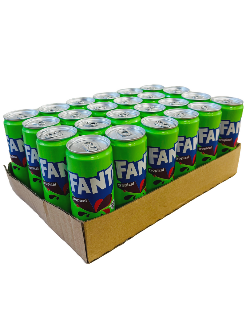 Fanta Exotic/Tropical Cans 24*330ml (11.16oz)