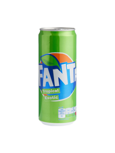 Fanta Exotic/Tropical Cans 24*330ml (11.16oz)