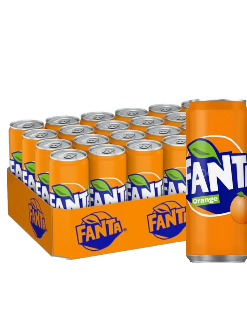 European Fanta Orange Cans 24*330ml (11.16oz)