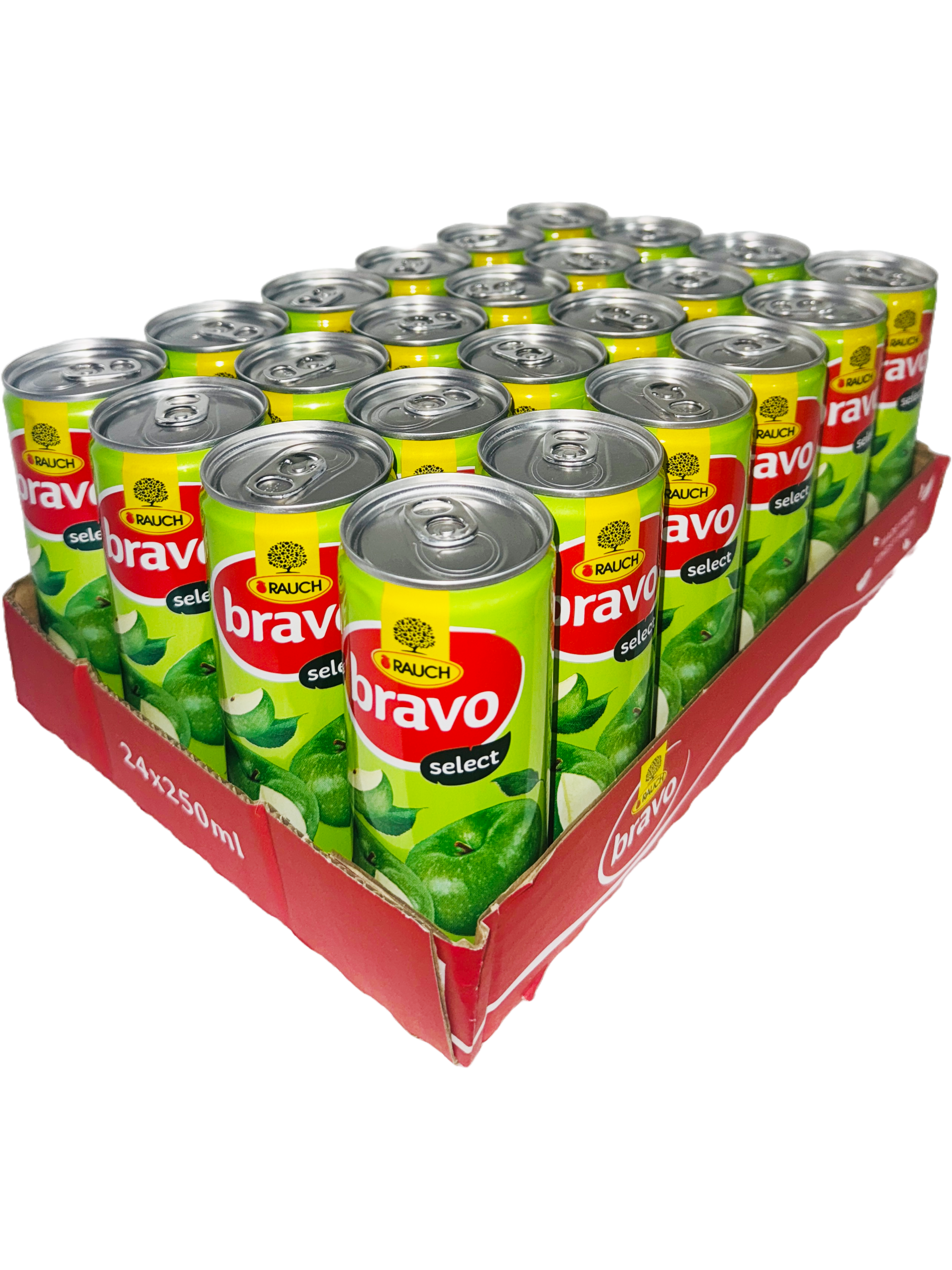 Bravo Green Apple Nectar (Rauch) Case 24×250ml (8.45oz) – Balkan Appetite
