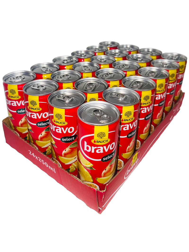 Bravo Multivitamin Nectar (Rauch) Case 24×250ml (8.45oz)