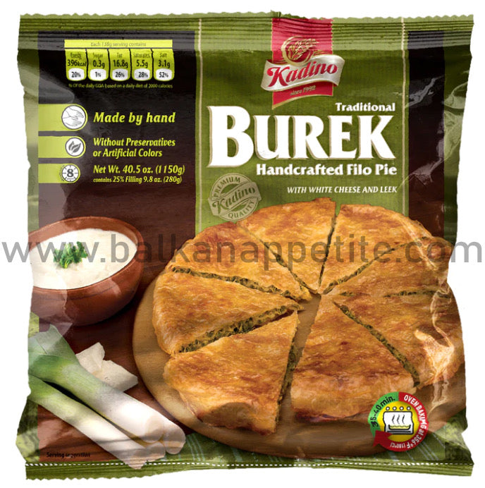 Kadino Hand Made Burek Pie w/ Cheese & Leek 1150g (40.57oz)