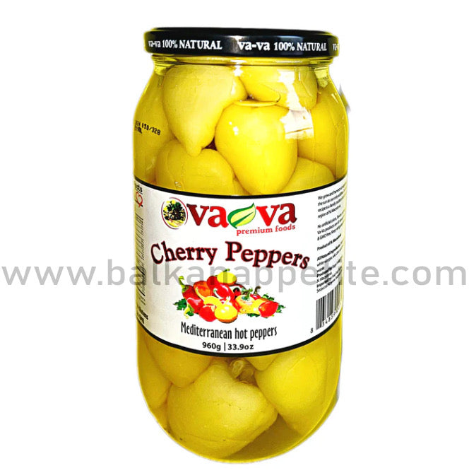 Cherry Peppers Yellow  (Va-Va) 960g (33.9oz)