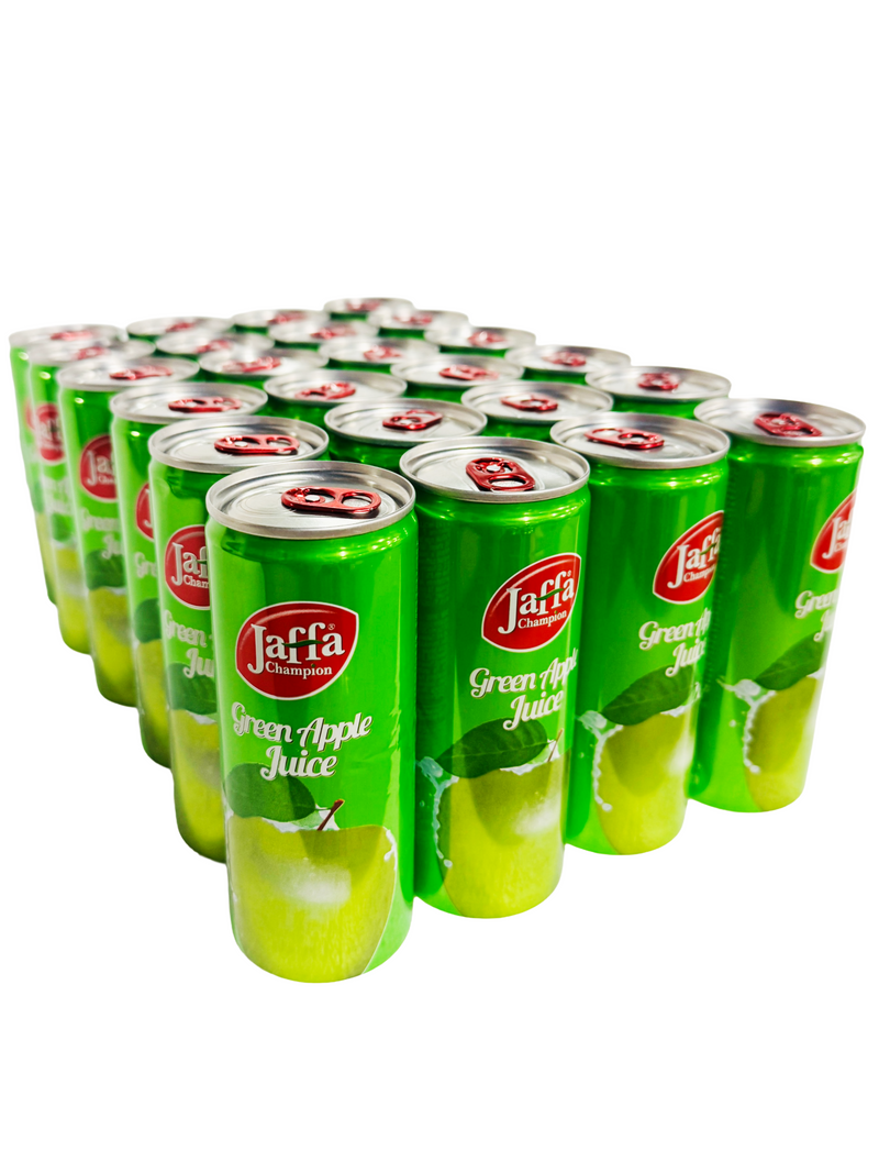 Jaffa Champion Green Apple can 250mml x 24 (8.45oz) case