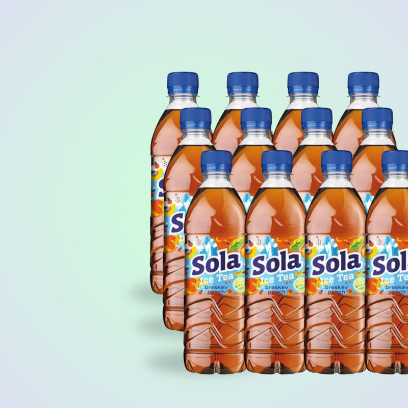 Sola Peach Ice Tea 12*0.5l(16.907oz)