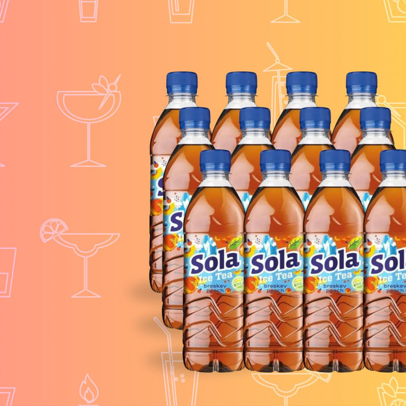 Sola Peach Ice Tea 12*0.5l(16.907oz)
