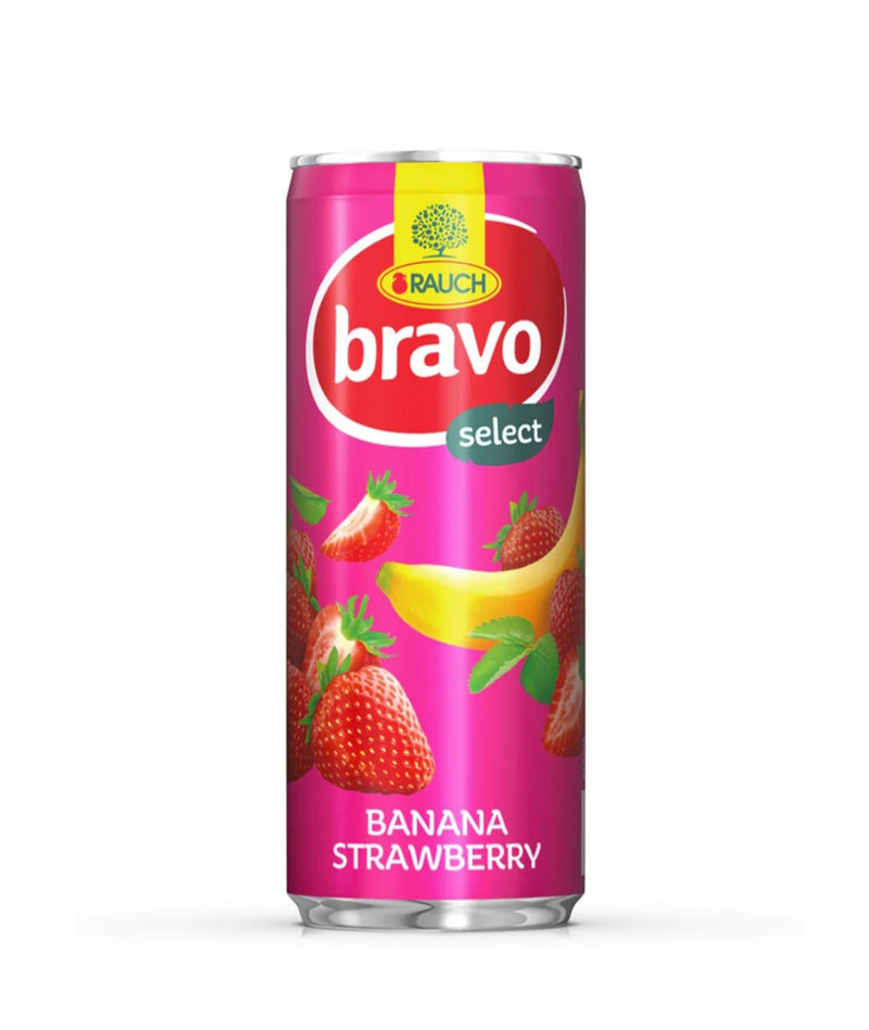 Bravo Banana Strawberry Juice 250ML