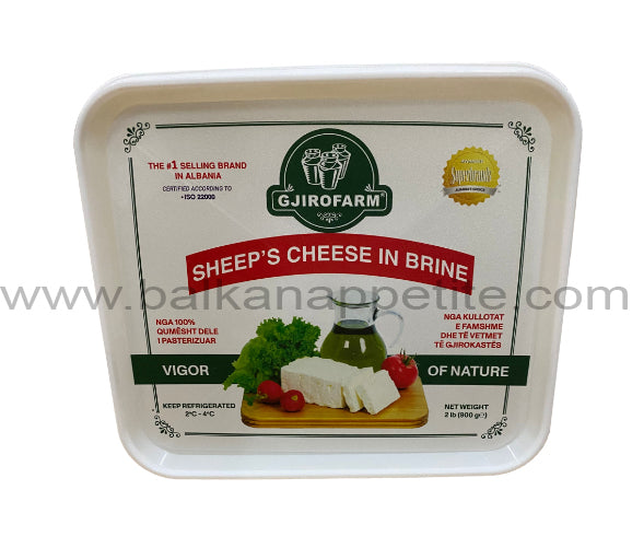 Gjirofarm Sheep Feta Cheese 900GR