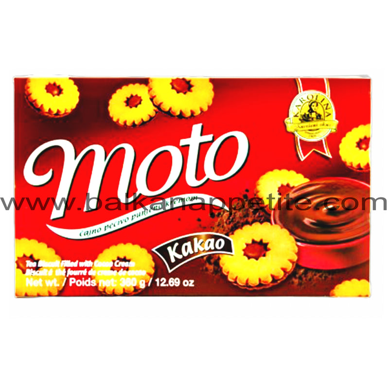 Kras Karolina Moto Cookies with Chocolate Filling 360g (12.69oz)