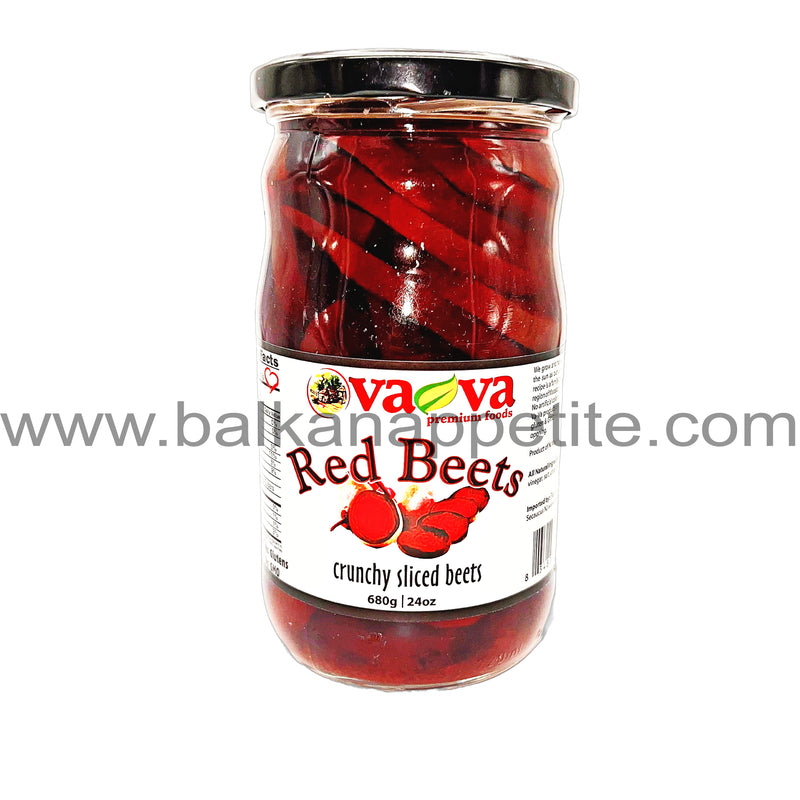 Red Beets Sliced  (Va-Va) 680gr ( 24oz)