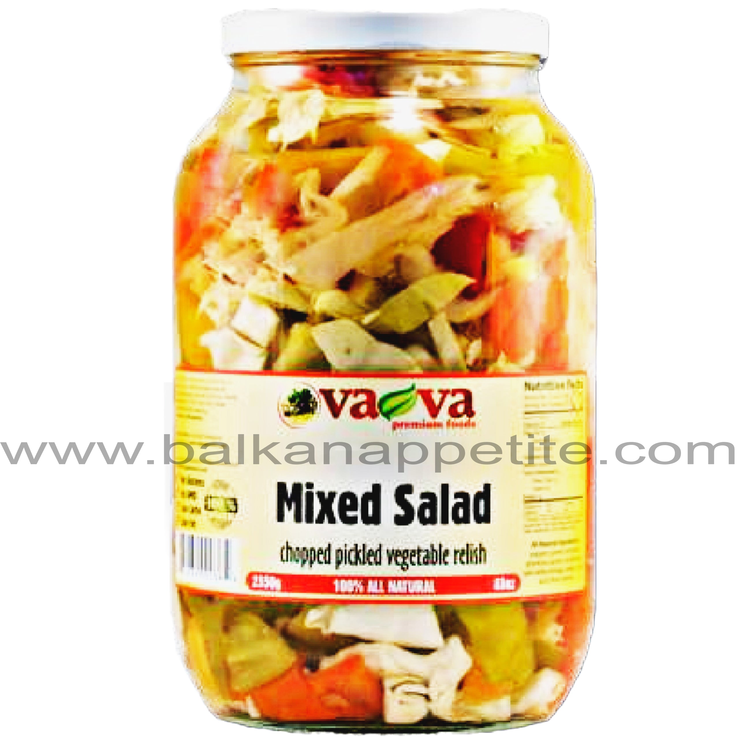 Mixed Salad (Va-Va) 2350g (83oz) – Balkan Appetite