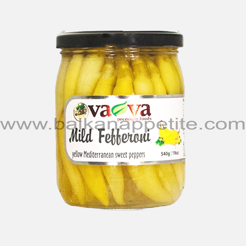 Mild Sweet Yellow Fefferoni  (Va-Va) 540g (19oz)