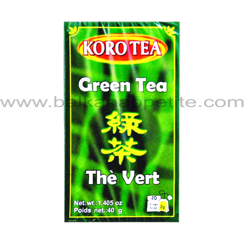 Green Tea (Koro) 40g (12 Pack)