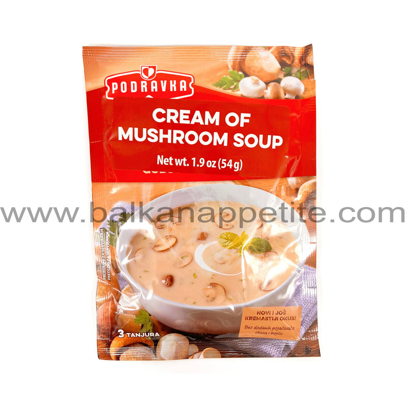 Podravka Cream of Mushroom Soup 54g (1.9oz)
