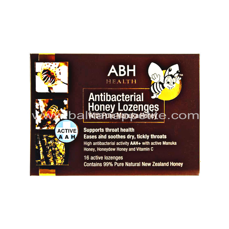 Manuka Honey Lozenges ABH  (16 Lozenges per box)