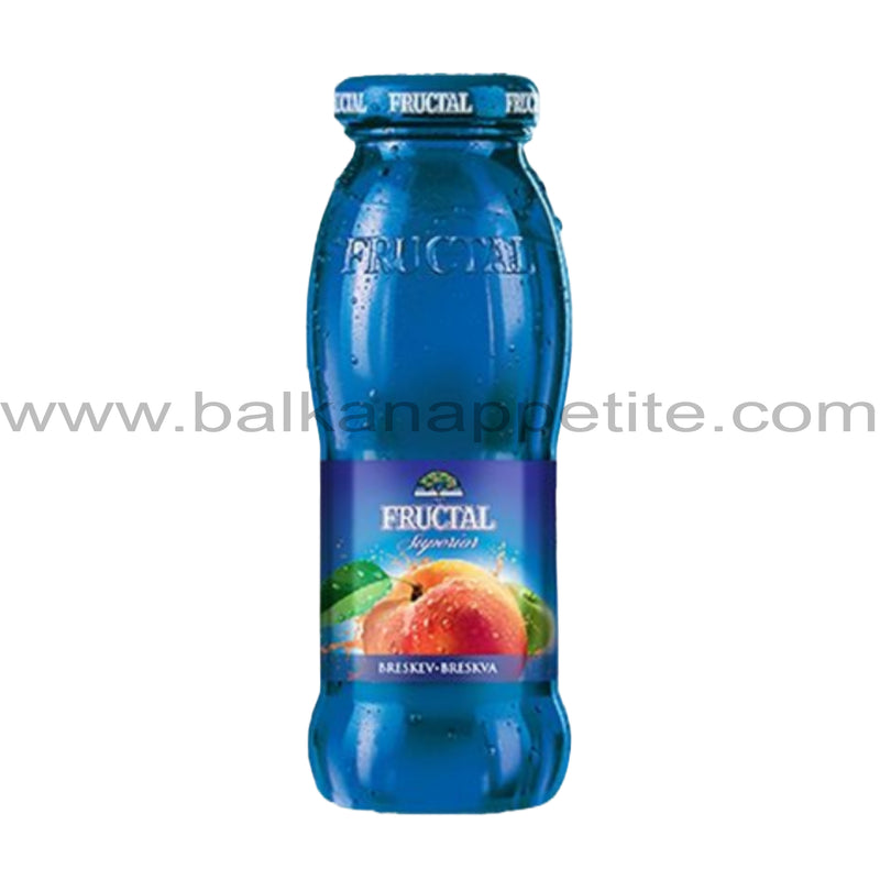 Fructal Peach Nectar 200ml bottles