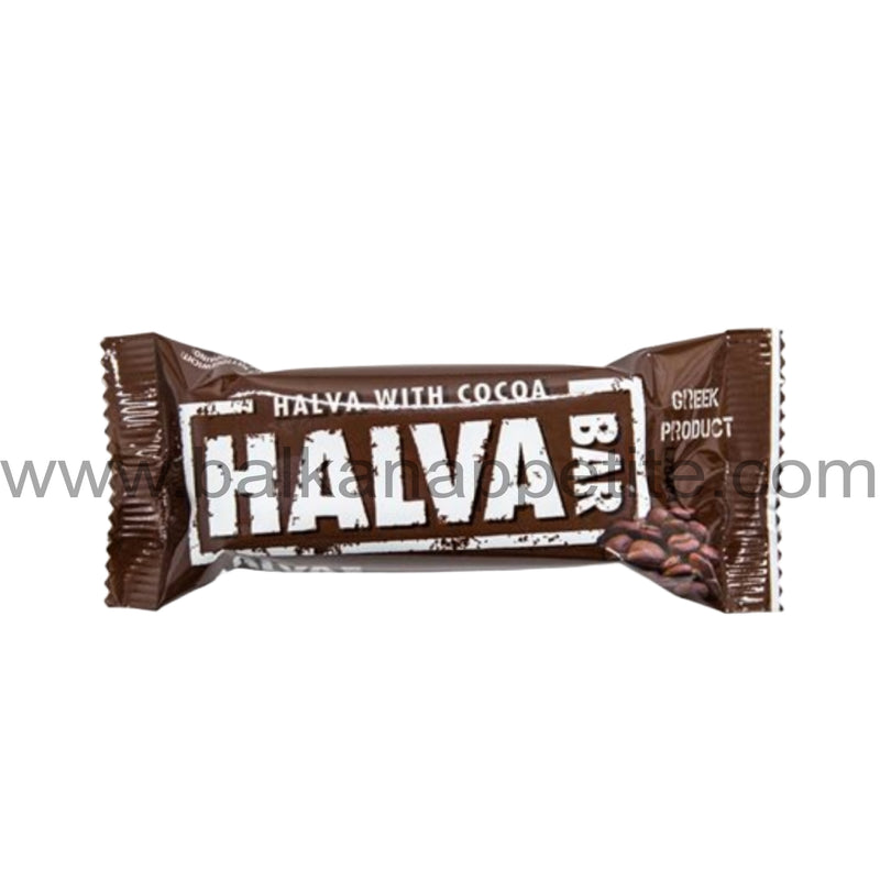 Haitoglou Cocoa Halva Snack Bars 40g bar