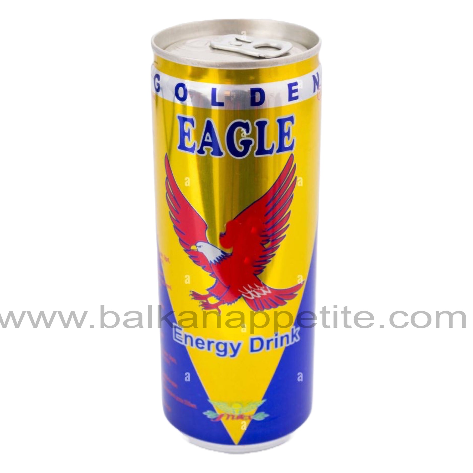 Golden Eagle Energy Drink 250ml ( 8.45 fluid oz) Balkan Appetite