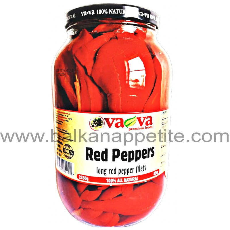 Red Pepper Filets (Va-Va)  2.350g (83 oz)
