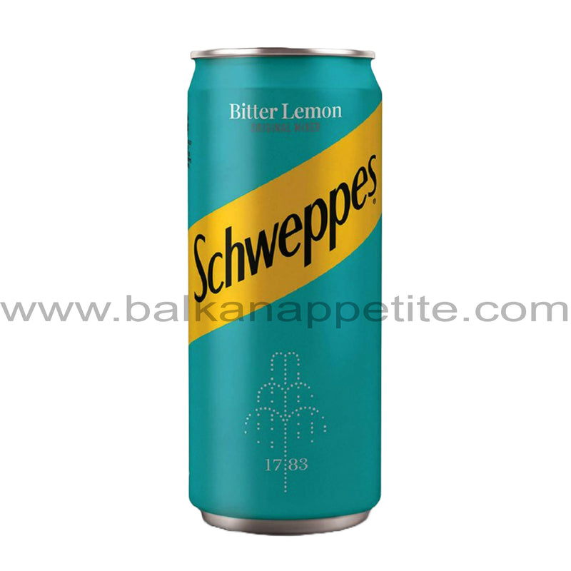 Schweppes Bitter Lemon 330ml  (11.16oz)